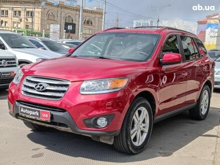 Хендай Санта Фе 2012 в Харькове на Automoto.ua Красный Хендай Санта Фе, объемом двигателя 3.5 л и пробегом 130 тыс. км за 11990 $, фото 1 на Automoto.ua