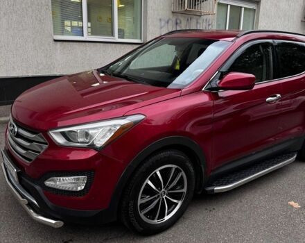 Красный Хендай Санта Фе, объемом двигателя 2 л и пробегом 166 тыс. км за 13000 $, фото 1 на Automoto.ua