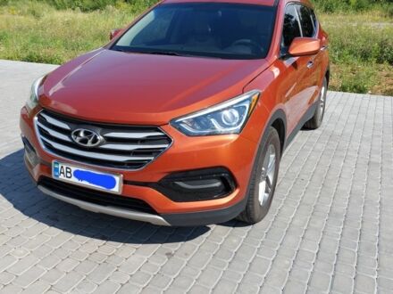 Красный Хендай Санта Фе, объемом двигателя 2.4 л и пробегом 96 тыс. км за 16300 $, фото 1 на Automoto.ua