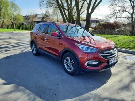 Хендай Санта Фе 2016 в Борисполе на Automoto.ua Красный Хендай Санта Фе, объемом двигателя 2.4 л и пробегом 131 тыс. км за 16500 $, фото 1 на Automoto.ua