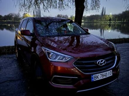 Красный Хендай Санта Фе, объемом двигателя 2.36 л и пробегом 194 тыс. км за 13500 $, фото 1 на Automoto.ua