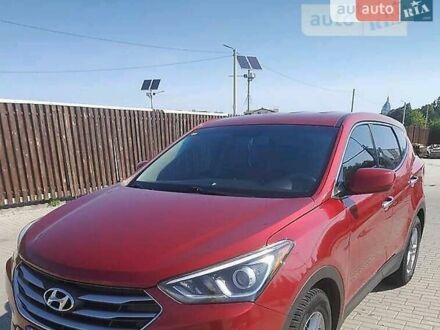 Красный Хендай Санта Фе, объемом двигателя 2.4 л и пробегом 135 тыс. км за 15000 $, фото 1 на Automoto.ua
