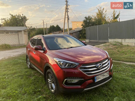 Хендай Санта Фе 2017 в Светловдске на Automoto.ua Красный Хендай Санта Фе, объемом двигателя 2.4 л и пробегом 102 тыс. км за 18550 $, фото 1 на Automoto.ua