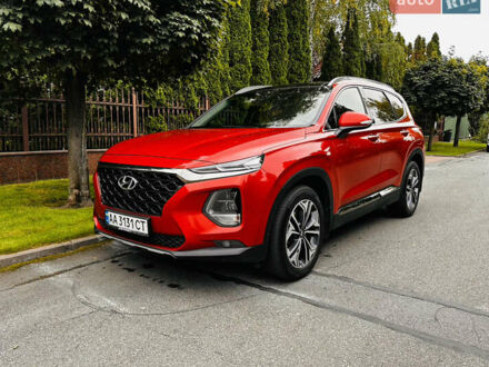 Хендай Санта Фе 2018 в Киеве на Automoto.ua Красный Хендай Санта Фе, объемом двигателя 2.2 л и пробегом 127 тыс. км за 31000 $, фото 1 на Automoto.ua