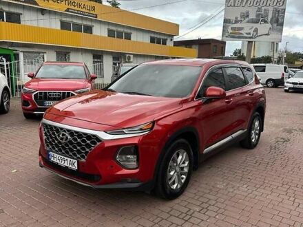 Красный Хендай Санта Фе, объемом двигателя 2.36 л и пробегом 63 тыс. км за 18300 $, фото 1 на Automoto.ua