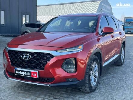 Хендай Санта Фе 2020 в Львове на Automoto.ua Красный Хендай Санта Фе, объемом двигателя 2.4 л и пробегом 65 тыс. км за 22990 $, фото 1 на Automoto.ua