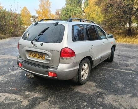 Серый Хендай Санта Фе, объемом двигателя 2.2 л и пробегом 230 тыс. км за 2969 $, фото 1 на Automoto.ua