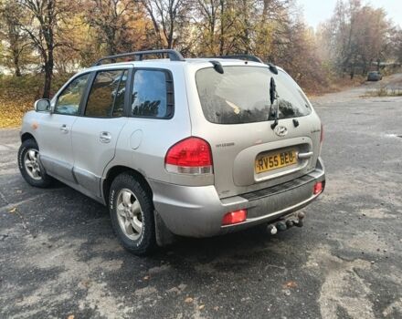 Серый Хендай Санта Фе, объемом двигателя 2.2 л и пробегом 230 тыс. км за 3200 $, фото 3 на Automoto.ua