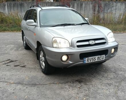 Серый Хендай Санта Фе, объемом двигателя 2.2 л и пробегом 280 тыс. км за 3362 $, фото 2 на Automoto.ua