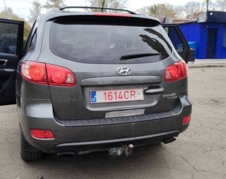 Серый Хендай Санта Фе, объемом двигателя 2.2 л и пробегом 330 тыс. км за 4700 $, фото 13 на Automoto.ua