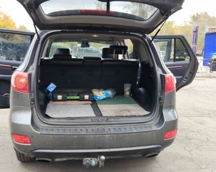 Серый Хендай Санта Фе, объемом двигателя 2.2 л и пробегом 330 тыс. км за 4700 $, фото 12 на Automoto.ua