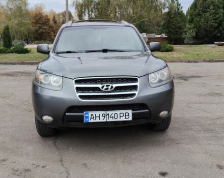 Серый Хендай Санта Фе, объемом двигателя 2.2 л и пробегом 330 тыс. км за 4700 $, фото 2 на Automoto.ua