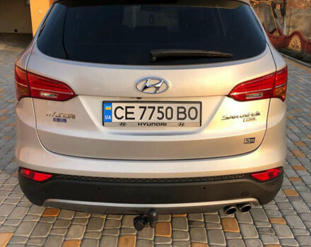 Серый Хендай Санта Фе, объемом двигателя 2.2 л и пробегом 202 тыс. км за 17700 $, фото 6 на Automoto.ua