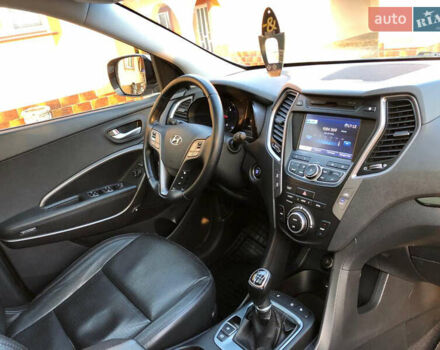 Серый Хендай Санта Фе, объемом двигателя 2.2 л и пробегом 202 тыс. км за 17700 $, фото 10 на Automoto.ua