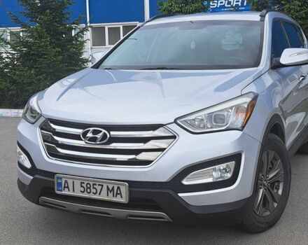 Сірий Хендай Санта Фе, об'ємом двигуна 2.4 л та пробігом 128 тис. км за 14000 $, фото 3 на Automoto.ua