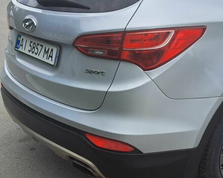 Сірий Хендай Санта Фе, об'ємом двигуна 2.4 л та пробігом 128 тис. км за 14000 $, фото 4 на Automoto.ua