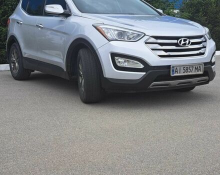 Сірий Хендай Санта Фе, об'ємом двигуна 2.4 л та пробігом 128 тис. км за 14000 $, фото 1 на Automoto.ua