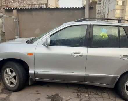 Сірий Хендай Санта Фе, об'ємом двигуна 2 л та пробігом 200 тис. км за 3546 $, фото 6 на Automoto.ua