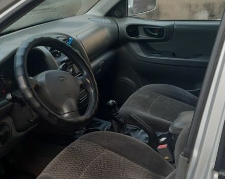 Сірий Хендай Санта Фе, об'ємом двигуна 2 л та пробігом 200 тис. км за 3546 $, фото 11 на Automoto.ua