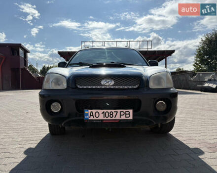 Сірий Хендай Санта Фе, об'ємом двигуна 2 л та пробігом 360 тис. км за 4498 $, фото 1 на Automoto.ua