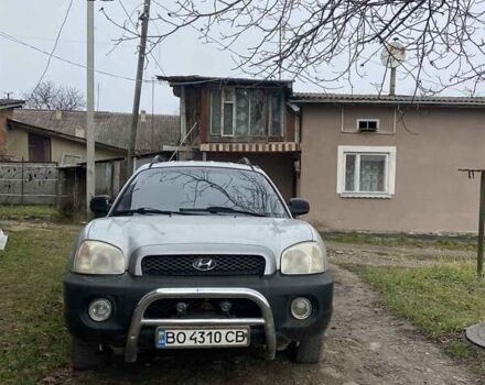 Серый Хендай Санта Фе, объемом двигателя 2.4 л и пробегом 250 тыс. км за 5000 $, фото 1 на Automoto.ua