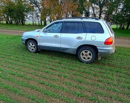 Серый Хендай Санта Фе, объемом двигателя 2 л и пробегом 262 тыс. км за 5200 $, фото 6 на Automoto.ua