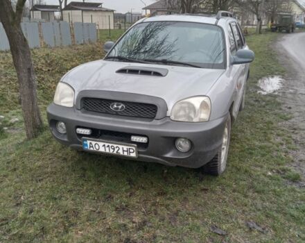Сірий Хендай Санта Фе, об'ємом двигуна 2 л та пробігом 334 тис. км за 5000 $, фото 5 на Automoto.ua