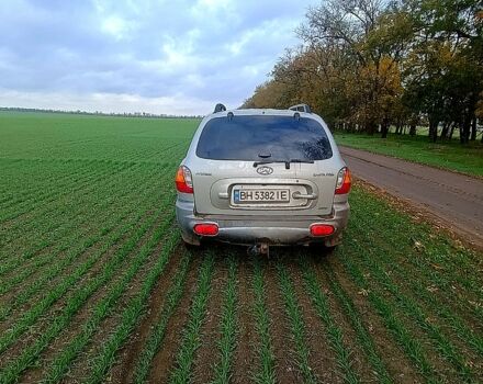 Серый Хендай Санта Фе, объемом двигателя 2 л и пробегом 262 тыс. км за 5200 $, фото 4 на Automoto.ua