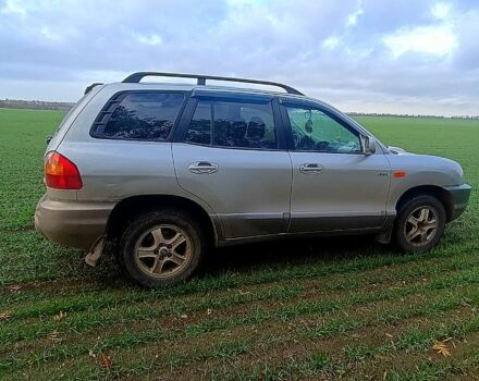 Серый Хендай Санта Фе, объемом двигателя 2 л и пробегом 262 тыс. км за 5200 $, фото 5 на Automoto.ua