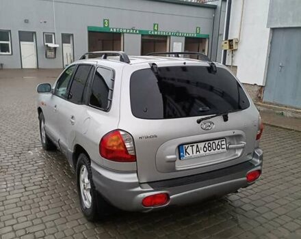 Серый Хендай Санта Фе, объемом двигателя 1.99 л и пробегом 350 тыс. км за 4200 $, фото 4 на Automoto.ua