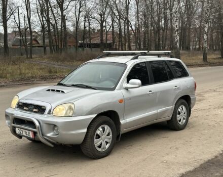 Сірий Хендай Санта Фе, об'ємом двигуна 2 л та пробігом 286 тис. км за 3800 $, фото 3 на Automoto.ua