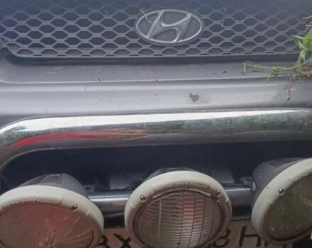 Серый Хендай Санта Фе, объемом двигателя 2.3 л и пробегом 230 тыс. км за 1071 $, фото 6 на Automoto.ua