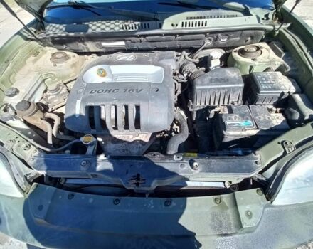 Сірий Хендай Санта Фе, об'ємом двигуна 2 л та пробігом 350 тис. км за 4000 $, фото 13 на Automoto.ua