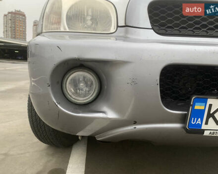 Серый Хендай Санта Фе, объемом двигателя 2.4 л и пробегом 115 тыс. км за 6100 $, фото 16 на Automoto.ua