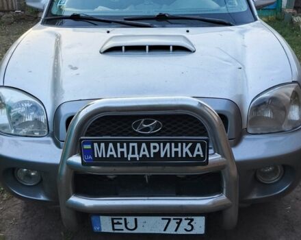 Серый Хендай Санта Фе, объемом двигателя 2 л и пробегом 39 тыс. км за 3500 $, фото 7 на Automoto.ua