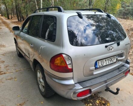 Серый Хендай Санта Фе, объемом двигателя 2 л и пробегом 315 тыс. км за 4000 $, фото 4 на Automoto.ua