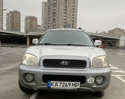 Серый Хендай Санта Фе, объемом двигателя 2.4 л и пробегом 115 тыс. км за 6100 $, фото 1 на Automoto.ua