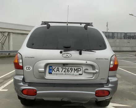 Серый Хендай Санта Фе, объемом двигателя 2.4 л и пробегом 115 тыс. км за 6100 $, фото 3 на Automoto.ua