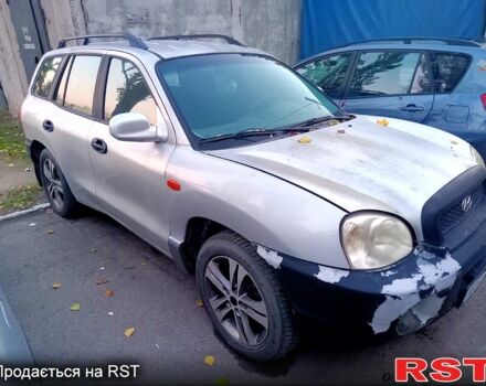 Серый Хендай Санта Фе, объемом двигателя 2 л и пробегом 280 тыс. км за 2500 $, фото 2 на Automoto.ua