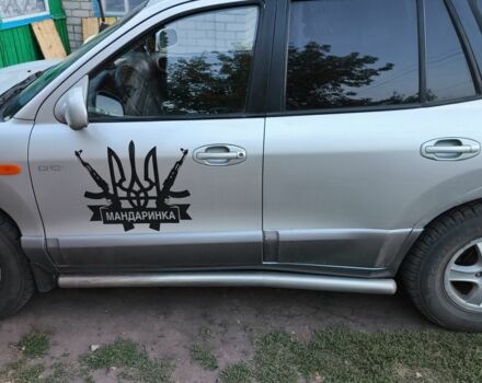 Серый Хендай Санта Фе, объемом двигателя 2 л и пробегом 39 тыс. км за 3500 $, фото 6 на Automoto.ua