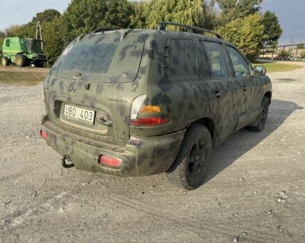 Серый Хендай Санта Фе, объемом двигателя 2.4 л и пробегом 300 тыс. км за 2200 $, фото 3 на Automoto.ua