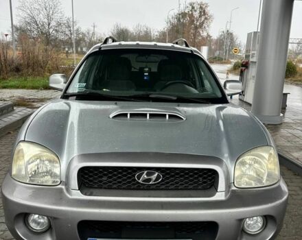 Сірий Хендай Санта Фе, об'ємом двигуна 2 л та пробігом 370 тис. км за 3650 $, фото 1 на Automoto.ua