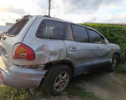 Серый Хендай Санта Фе, объемом двигателя 2.3 л и пробегом 230 тыс. км за 1071 $, фото 1 на Automoto.ua