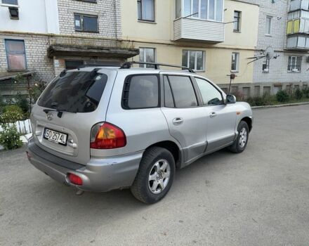 Серый Хендай Санта Фе, объемом двигателя 2 л и пробегом 200 тыс. км за 2800 $, фото 3 на Automoto.ua