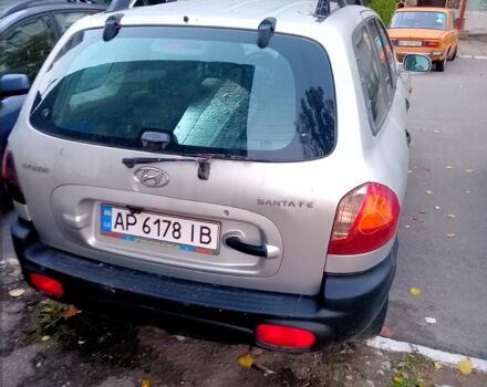 Серый Хендай Санта Фе, объемом двигателя 2 л и пробегом 280 тыс. км за 2500 $, фото 3 на Automoto.ua