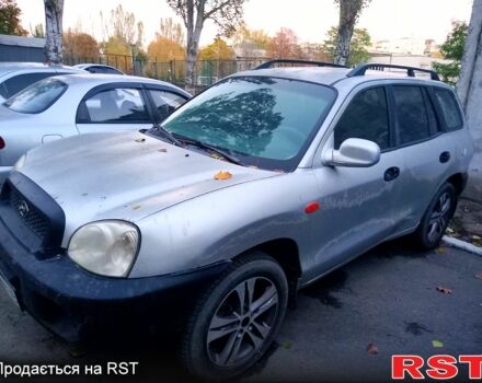 Серый Хендай Санта Фе, объемом двигателя 2 л и пробегом 280 тыс. км за 2500 $, фото 4 на Automoto.ua