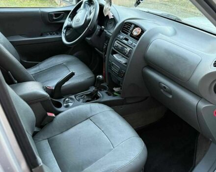 Серый Хендай Санта Фе, объемом двигателя 2 л и пробегом 270 тыс. км за 6000 $, фото 1 на Automoto.ua