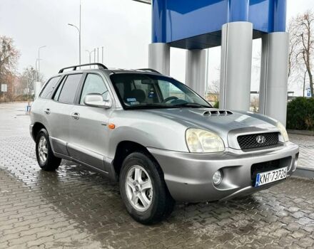 Сірий Хендай Санта Фе, об'ємом двигуна 2 л та пробігом 370 тис. км за 3650 $, фото 2 на Automoto.ua
