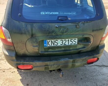 Сірий Хендай Санта Фе, об'ємом двигуна 2 л та пробігом 350 тис. км за 4000 $, фото 2 на Automoto.ua