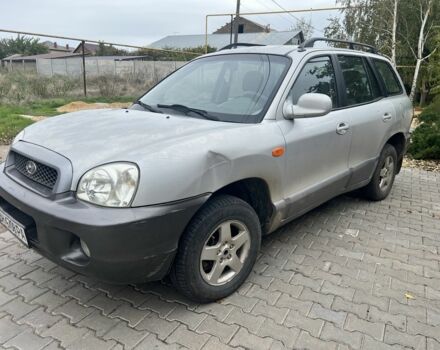 Серый Хендай Санта Фе, объемом двигателя 2.4 л и пробегом 260 тыс. км за 4200 $, фото 2 на Automoto.ua